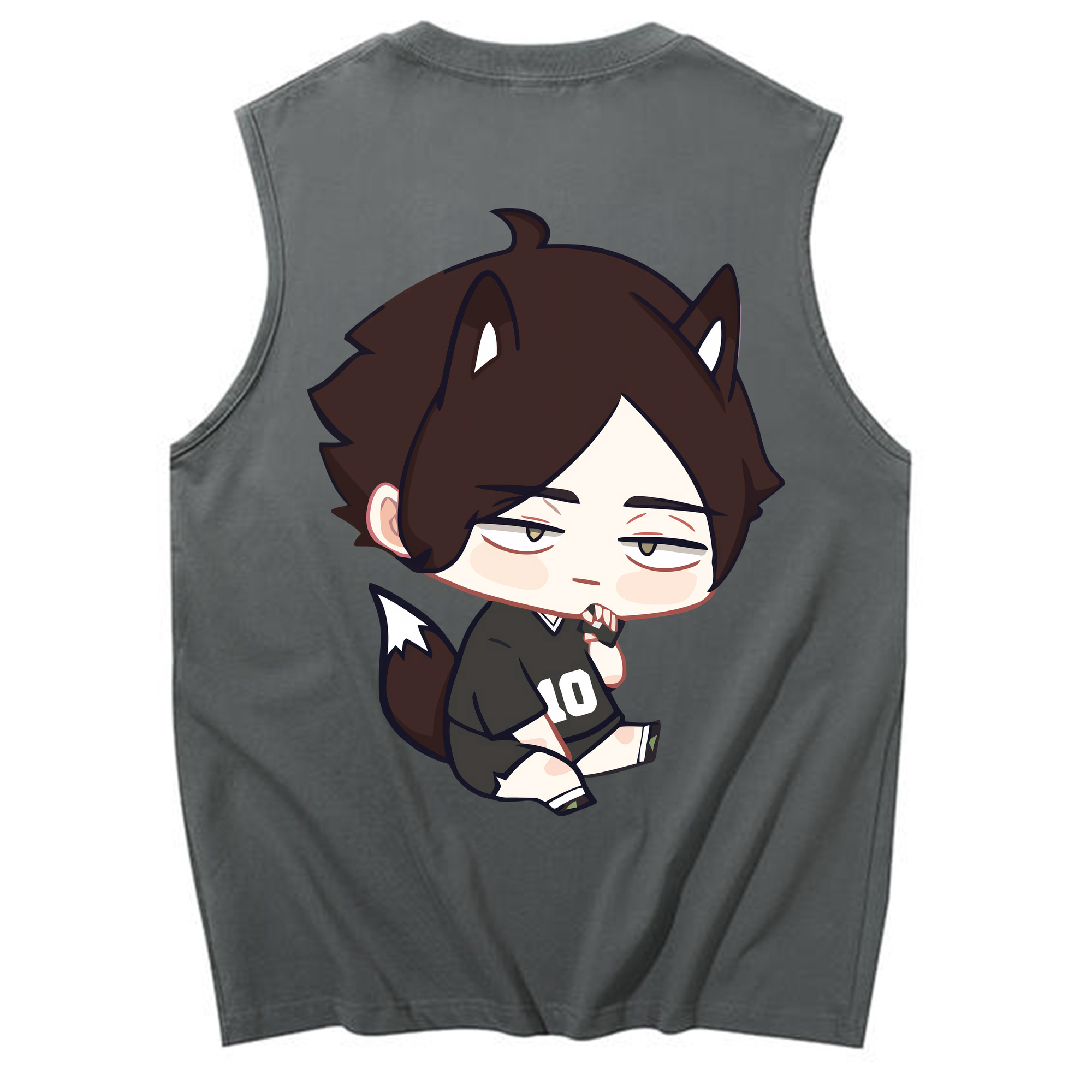 （画像用） ハイキュー!! Haikyu!! コットン100％タンクトップ（背面プリント）